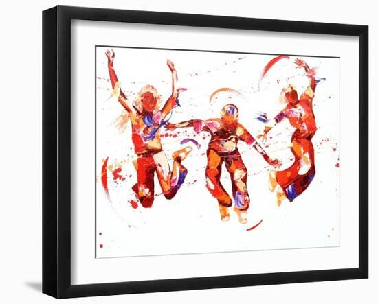 Jump-Penny Warden-Framed Giclee Print