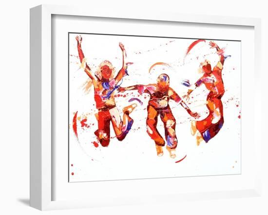 Jump-Penny Warden-Framed Giclee Print