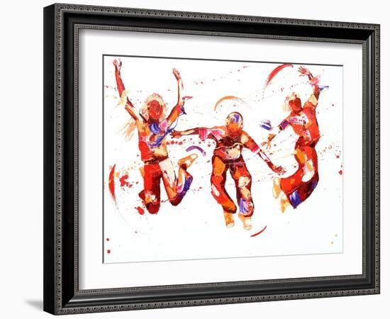 Jump-Penny Warden-Framed Giclee Print