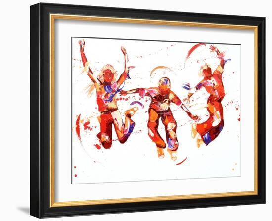 Jump-Penny Warden-Framed Giclee Print