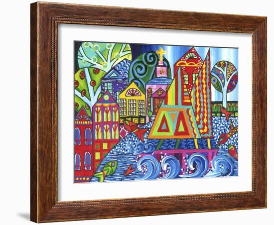 Jump-Debra Denise Purcell-Framed Giclee Print