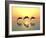 Jumping Dolphins-MIRO3D-Framed Photographic Print