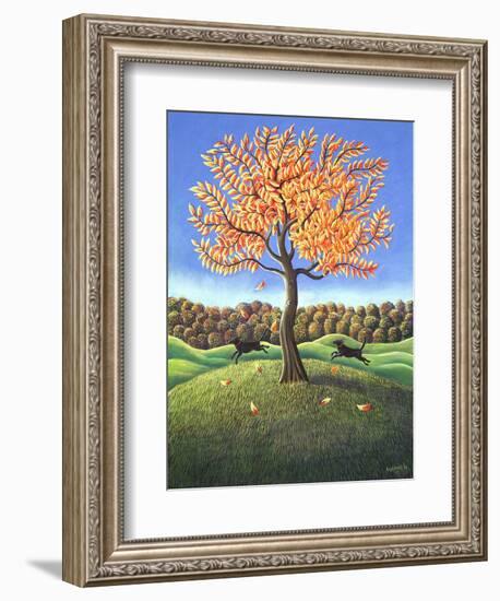 Jumping for Joy, 1988-Liz Wright-Framed Giclee Print