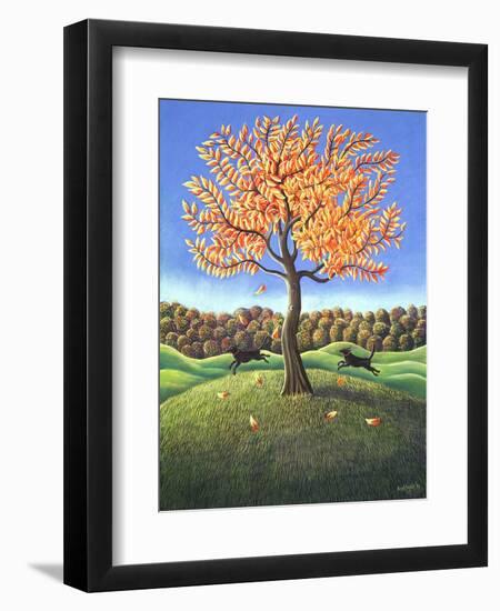 Jumping for Joy, 1988-Liz Wright-Framed Giclee Print