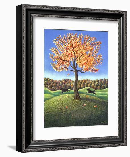 Jumping for Joy, 1988-Liz Wright-Framed Giclee Print