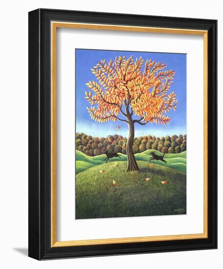 Jumping for Joy, 1988-Liz Wright-Framed Giclee Print