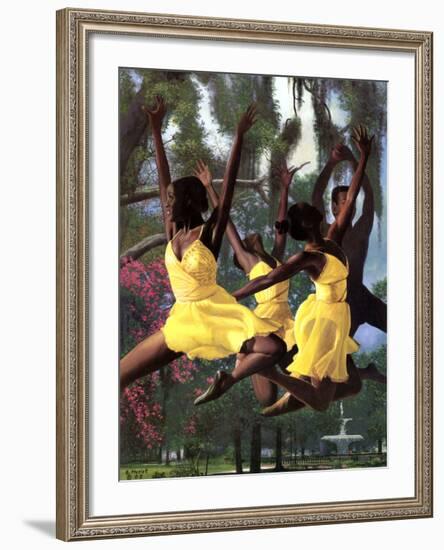 Jumping For Joy-Gregory Myrick-Framed Art Print