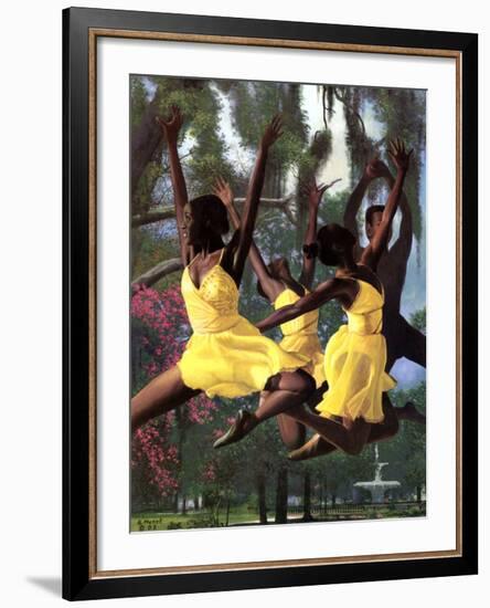 Jumping For Joy-Gregory Myrick-Framed Art Print