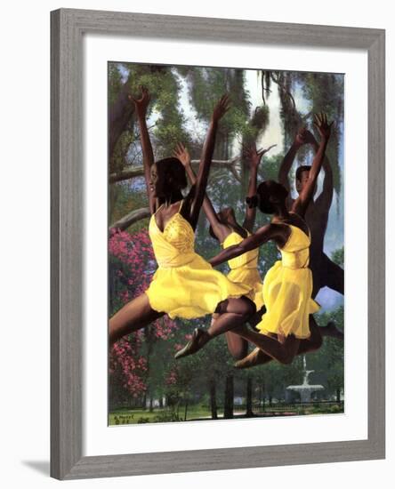 Jumping For Joy-Gregory Myrick-Framed Art Print