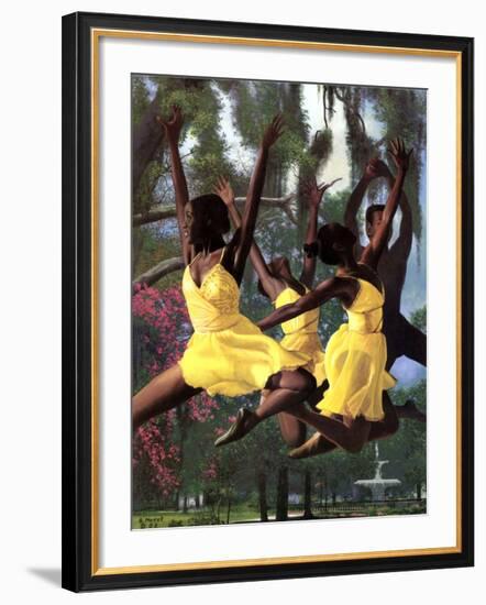 Jumping For Joy-Gregory Myrick-Framed Art Print