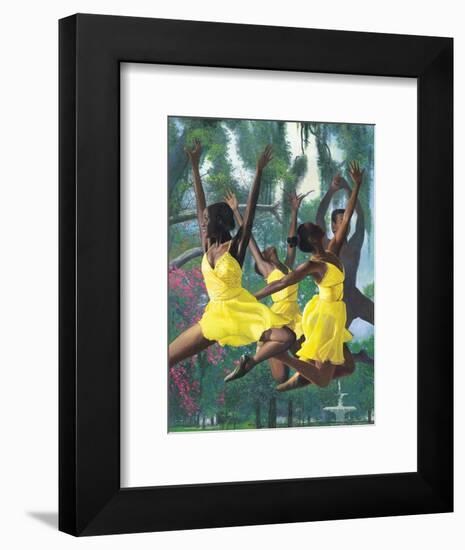 Jumping for Joy-Gregory Myrick-Framed Art Print