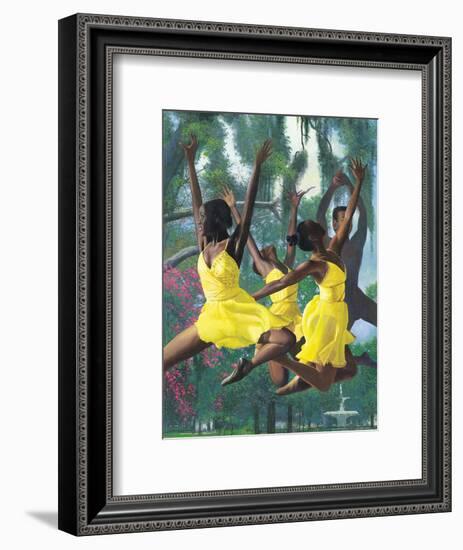 Jumping for Joy-Gregory Myrick-Framed Art Print