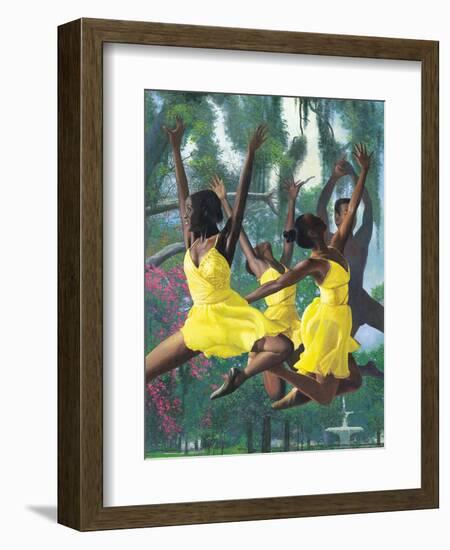 Jumping for Joy-Gregory Myrick-Framed Art Print