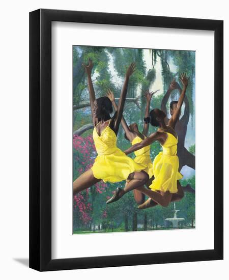 Jumping for Joy-Gregory Myrick-Framed Art Print