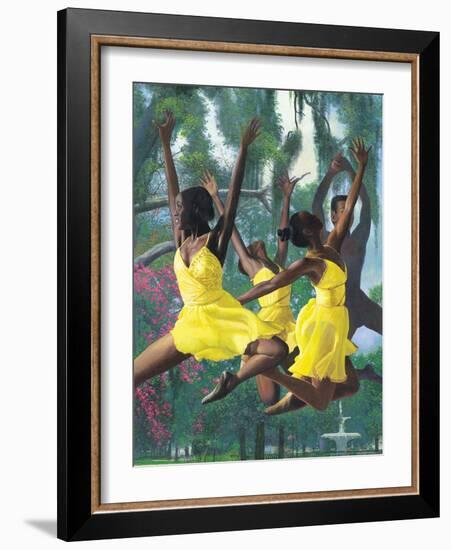 Jumping for Joy-Gregory Myrick-Framed Art Print