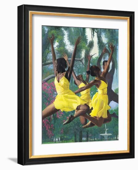 Jumping for Joy-Gregory Myrick-Framed Art Print