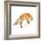 Jumping Fox-Katrina Pete-Framed Premium Giclee Print