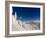 Jumping from Cliff on a Sunny Day at Whitefish Mountain Resort, Montana, Usa-Chuck Haney-Framed Photographic Print