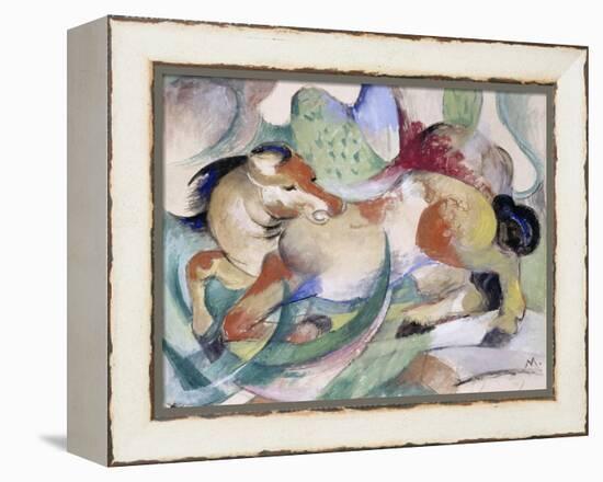 Jumping Horse, 1913-Franz Marc-Framed Premier Image Canvas