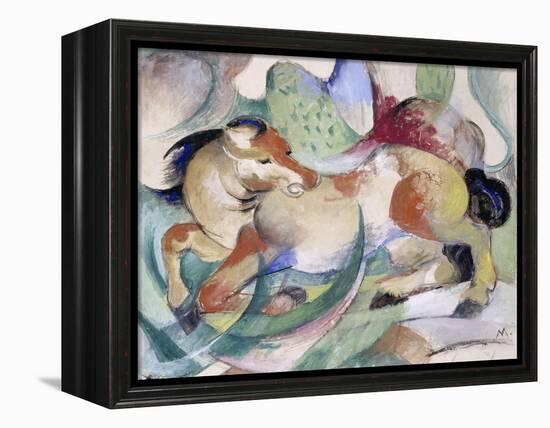 Jumping Horse, 1913-Franz Marc-Framed Premier Image Canvas