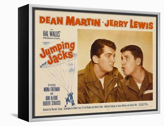 Jumping Jacks, 1952-null-Framed Stretched Canvas