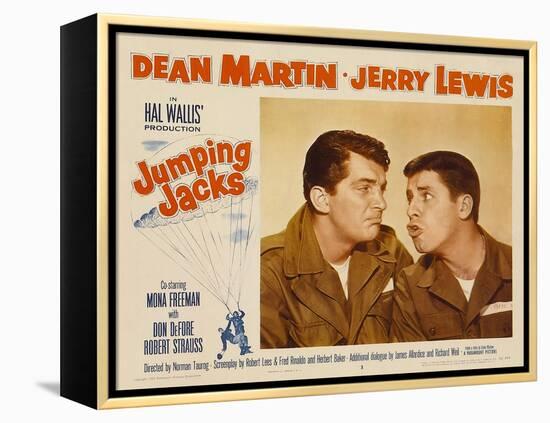 Jumping Jacks, 1952-null-Framed Stretched Canvas