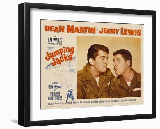 Jumping Jacks, 1952-null-Framed Art Print