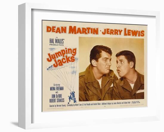 Jumping Jacks, 1952-null-Framed Art Print