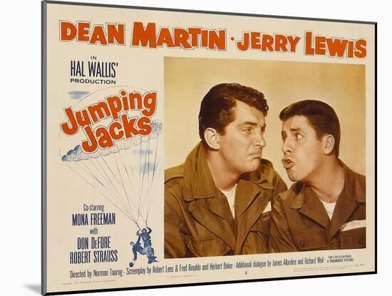 Jumping Jacks, 1952-null-Mounted Art Print