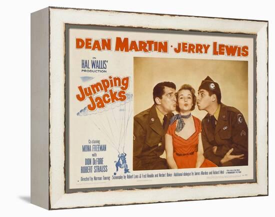 Jumping Jacks, 1952-null-Framed Stretched Canvas