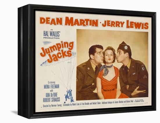 Jumping Jacks, 1952-null-Framed Stretched Canvas