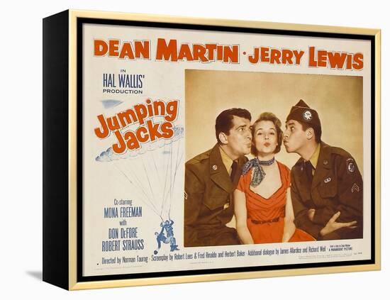 Jumping Jacks, 1952-null-Framed Stretched Canvas