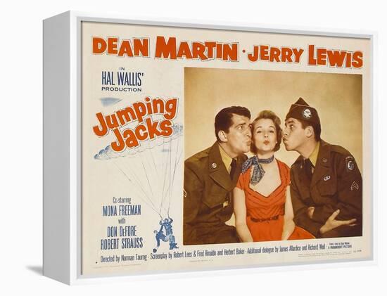 Jumping Jacks, 1952-null-Framed Stretched Canvas