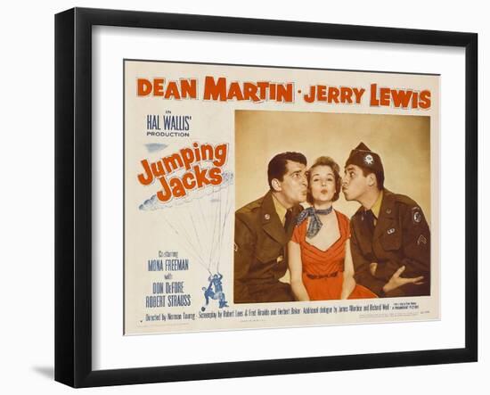 Jumping Jacks, 1952-null-Framed Art Print