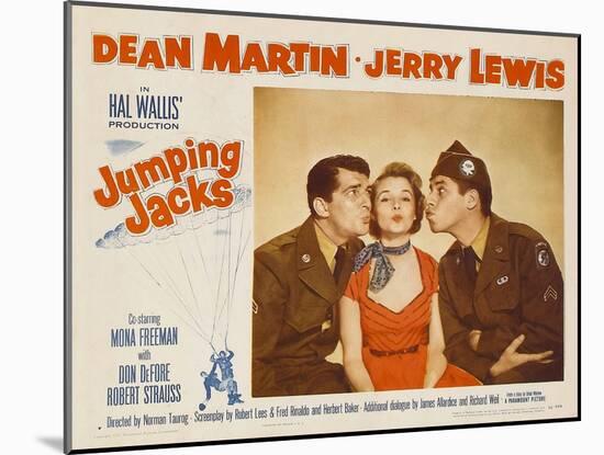 Jumping Jacks, 1952-null-Mounted Art Print