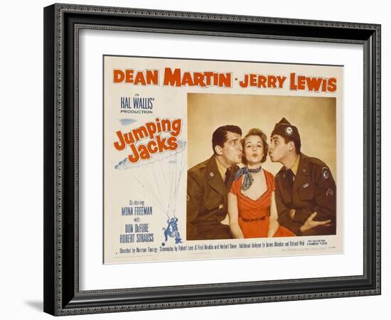 Jumping Jacks, 1952-null-Framed Art Print