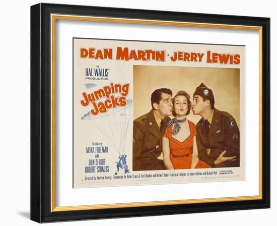 Jumping Jacks, 1952-null-Framed Art Print