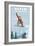 Jumping Snowboarder - Aspen, Colorado-Lantern Press-Framed Premium Giclee Print