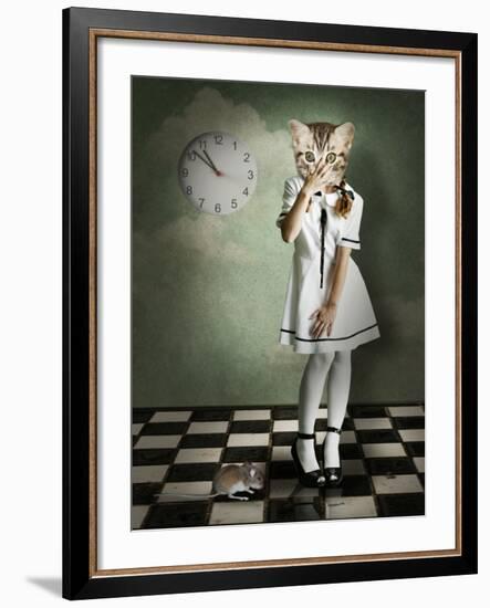 Jumplist-Lynne Davies-Framed Photographic Print