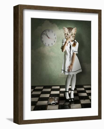 Jumplist-Lynne Davies-Framed Photographic Print