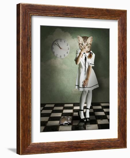 Jumplist-Lynne Davies-Framed Photographic Print