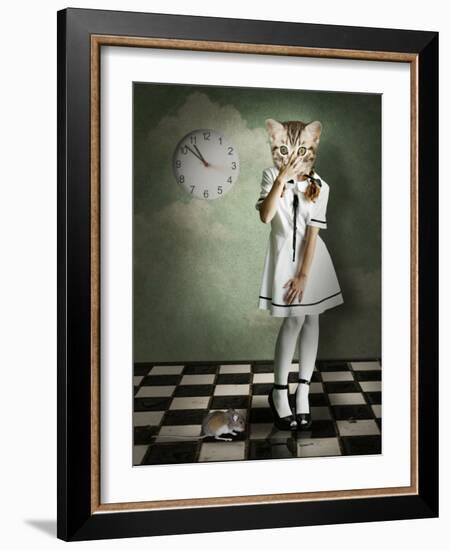 Jumplist-Lynne Davies-Framed Photographic Print