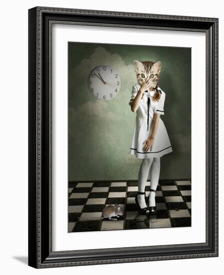 Jumplist-Lynne Davies-Framed Photographic Print