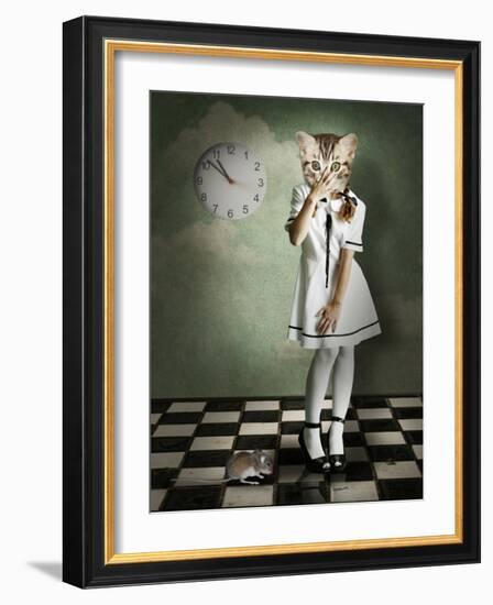 Jumplist-Lynne Davies-Framed Photographic Print