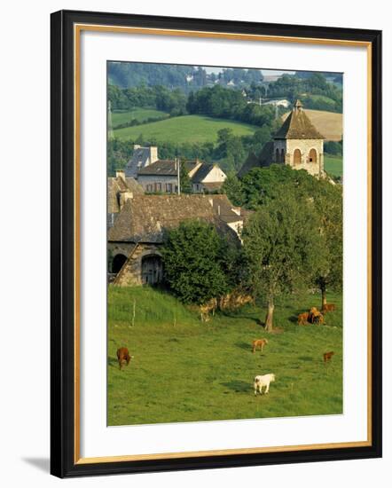 Junac, Montsalvy, Auvergne, France-Peter Adams-Framed Photographic Print