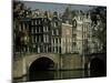 Junction of Reguliersgracht and Keizersgracht Canals, Amsterdam, Holland-Adam Woolfitt-Mounted Photographic Print