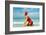 June 1956: Woman Modeling Beach Fashions in Cuba-Gordon Parks-Framed Photographic Print