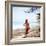 June 1956: Woman Modeling Beach Fashions in Cuba-Gordon Parks-Framed Photographic Print