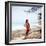 June 1956: Woman Modeling Beach Fashions in Cuba-Gordon Parks-Framed Photographic Print