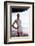 June 1956: Woman Modeling Beach Fashions in Cuba-Gordon Parks-Framed Photographic Print